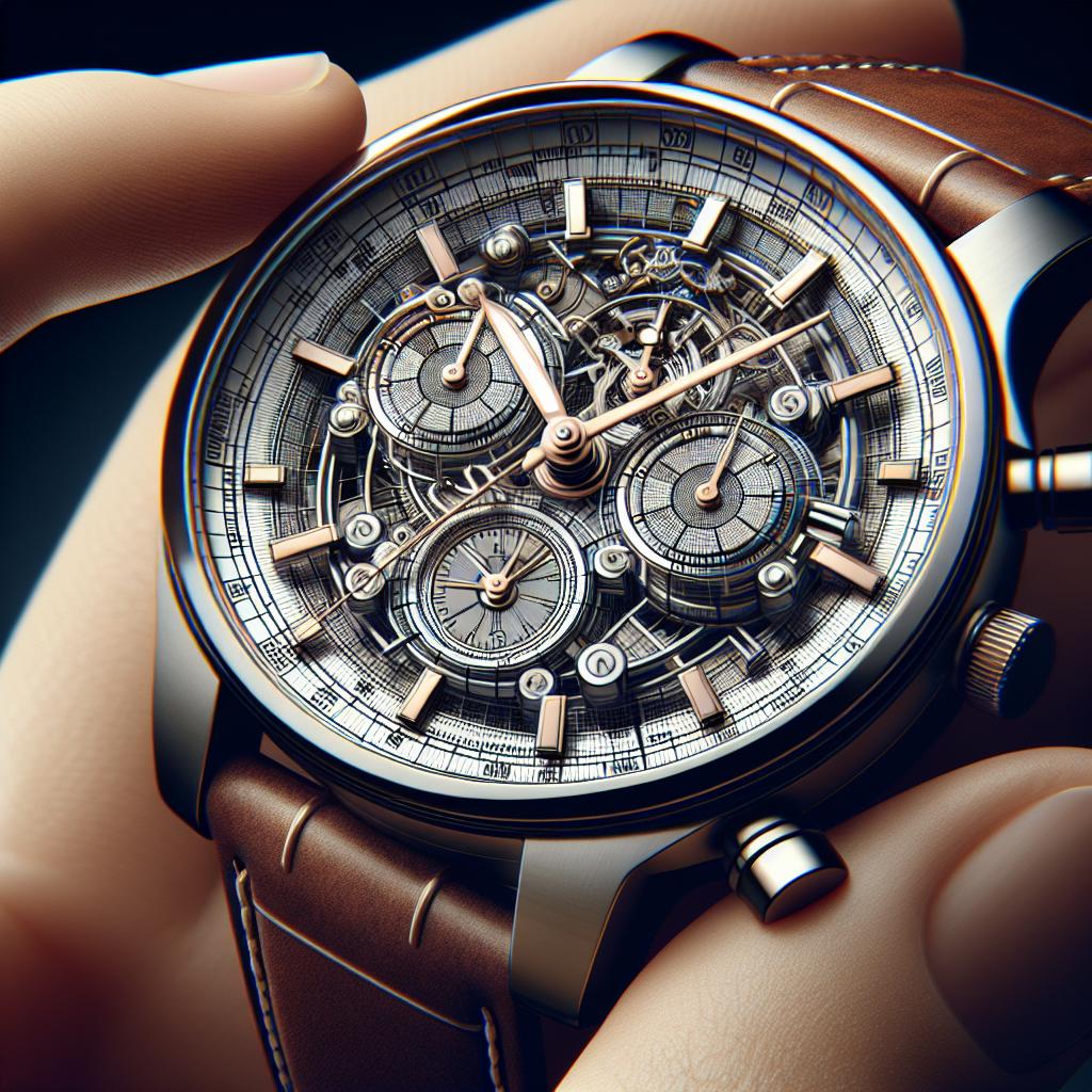 2: Stylový hodinky s chronografem