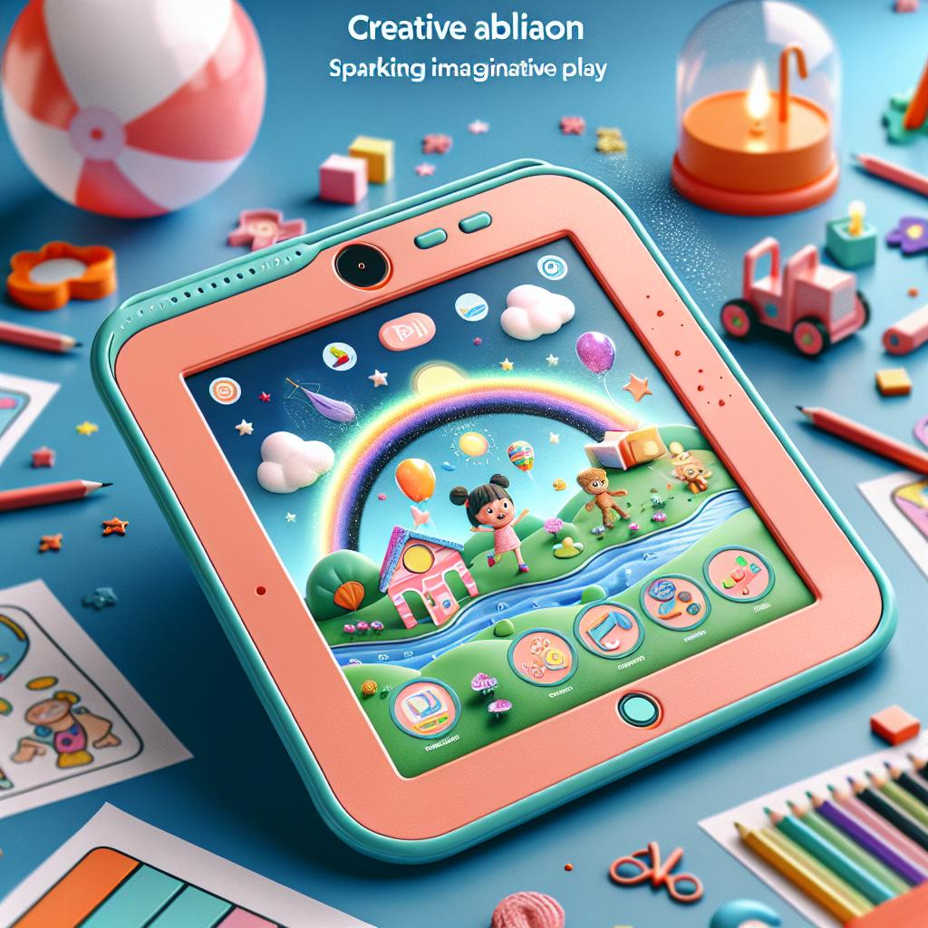 1: ⁣Dětský tablet pro kreativní ⁢hry